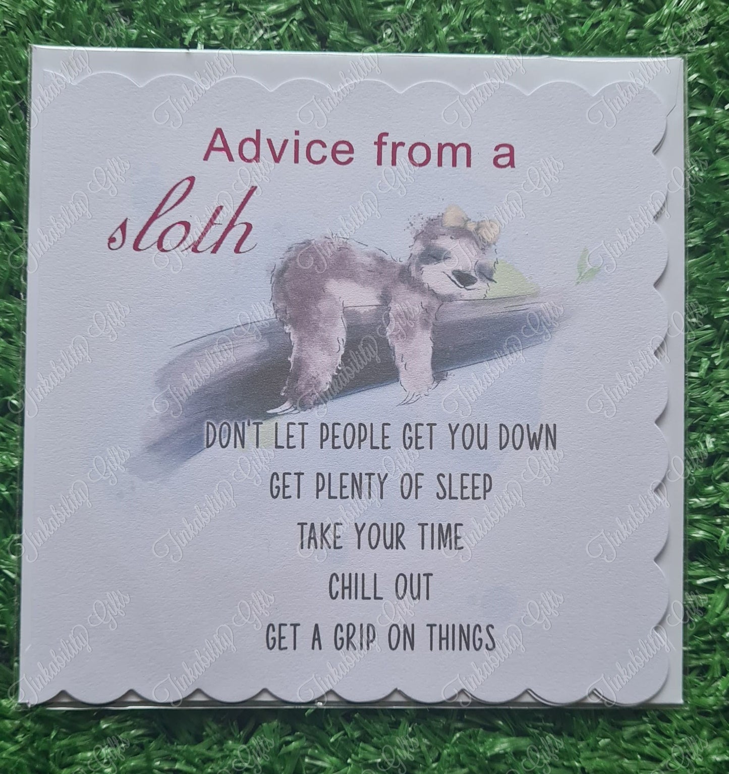 Advice From A Sloth