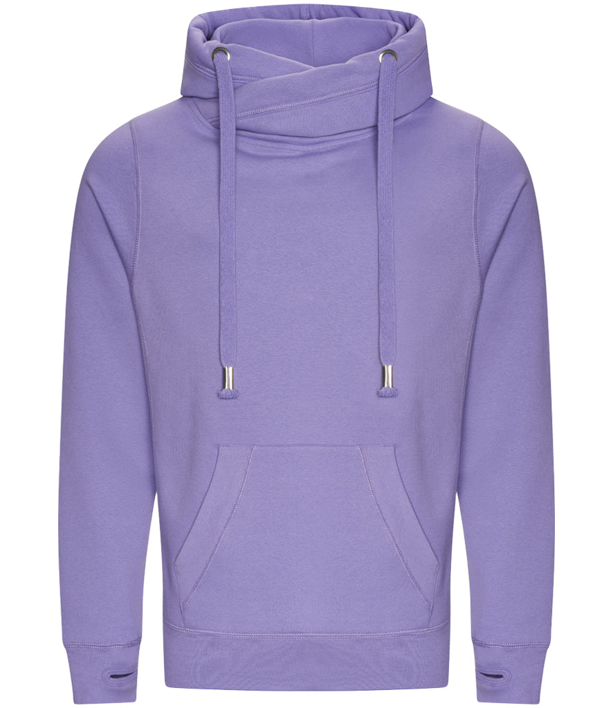 Cross Neck Hoodie