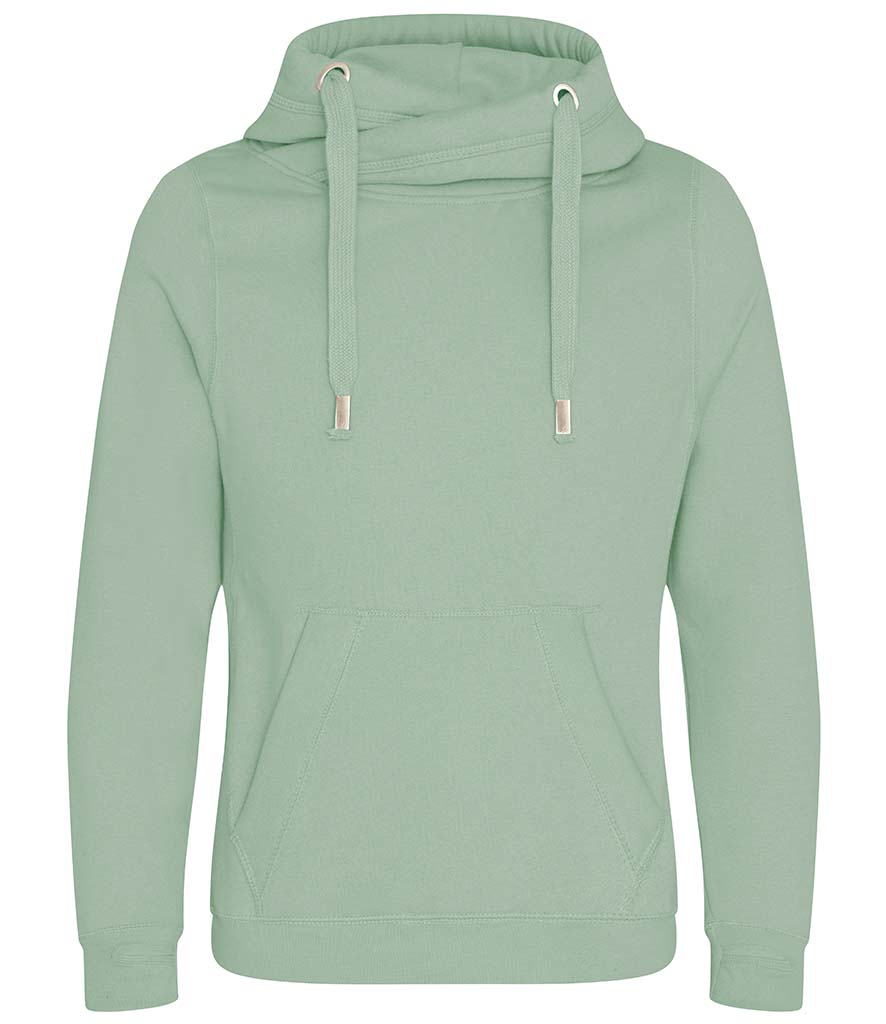 Cross Neck Hoodie