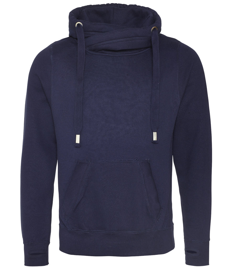 Cross Neck Hoodie