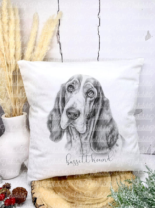 Bassett Hound Cushion