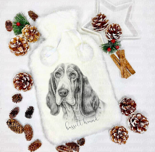 Bassett Hound Hot Water Bottle