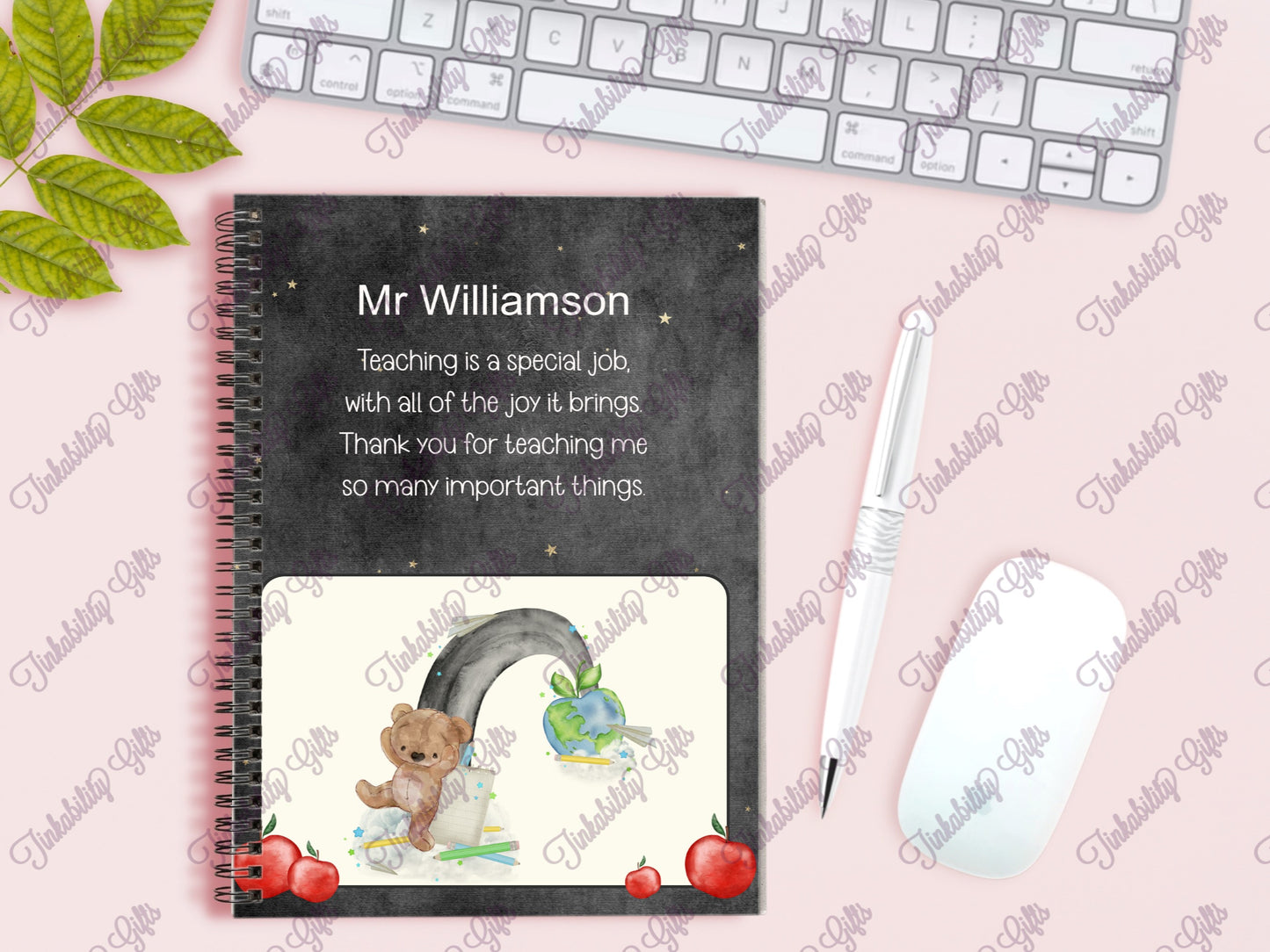 Bear Rainbow Teacher Notebook