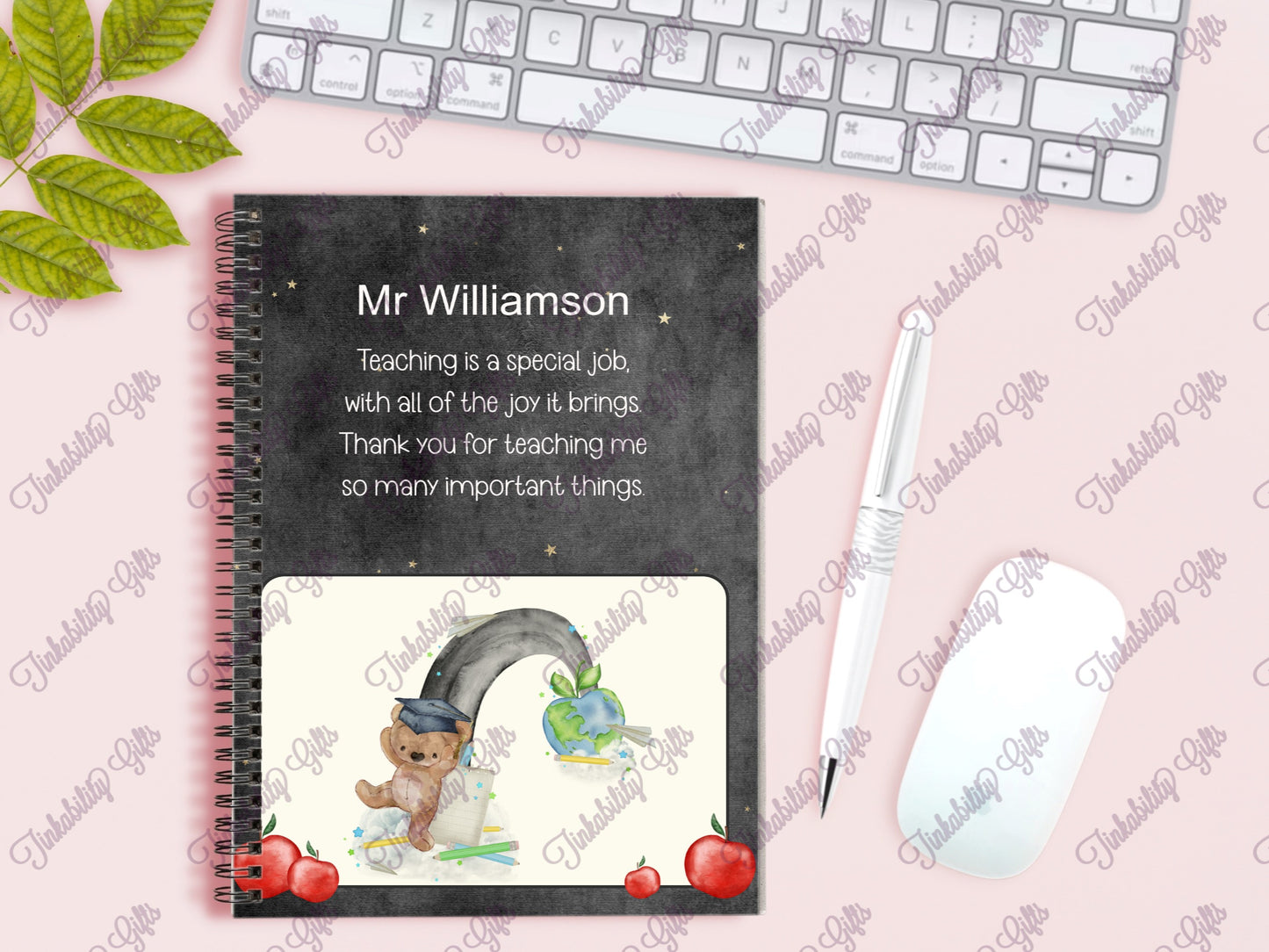 Bear Rainbow Teacher Notebook