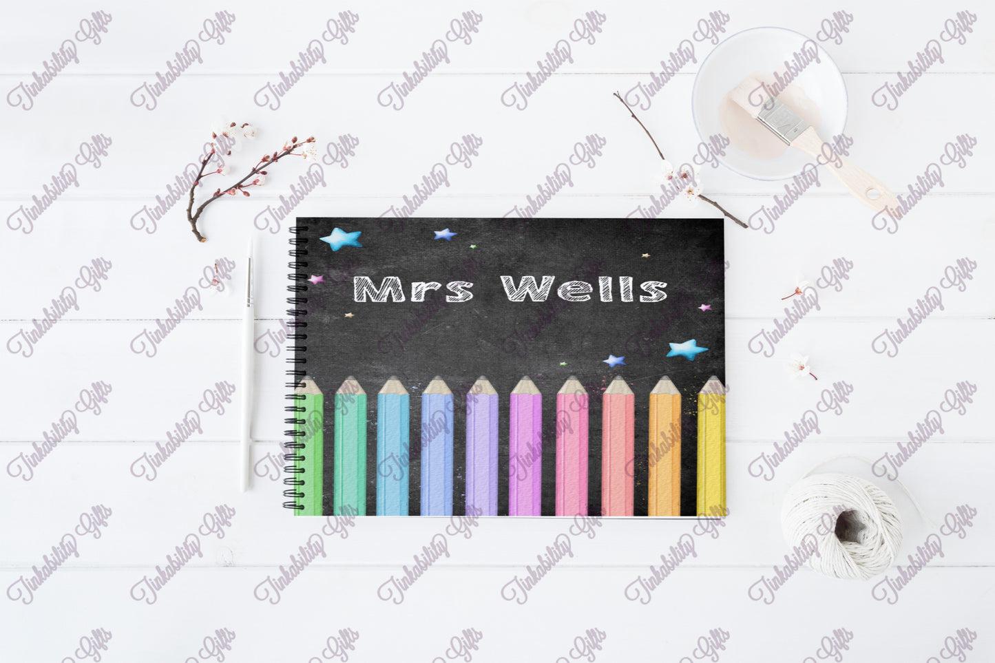 Teachers Pencils Notebook