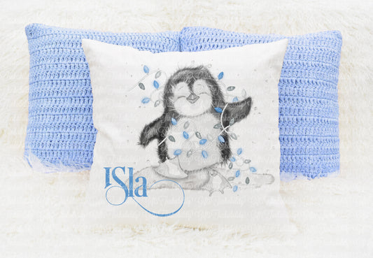 Penguin Plush Cushion