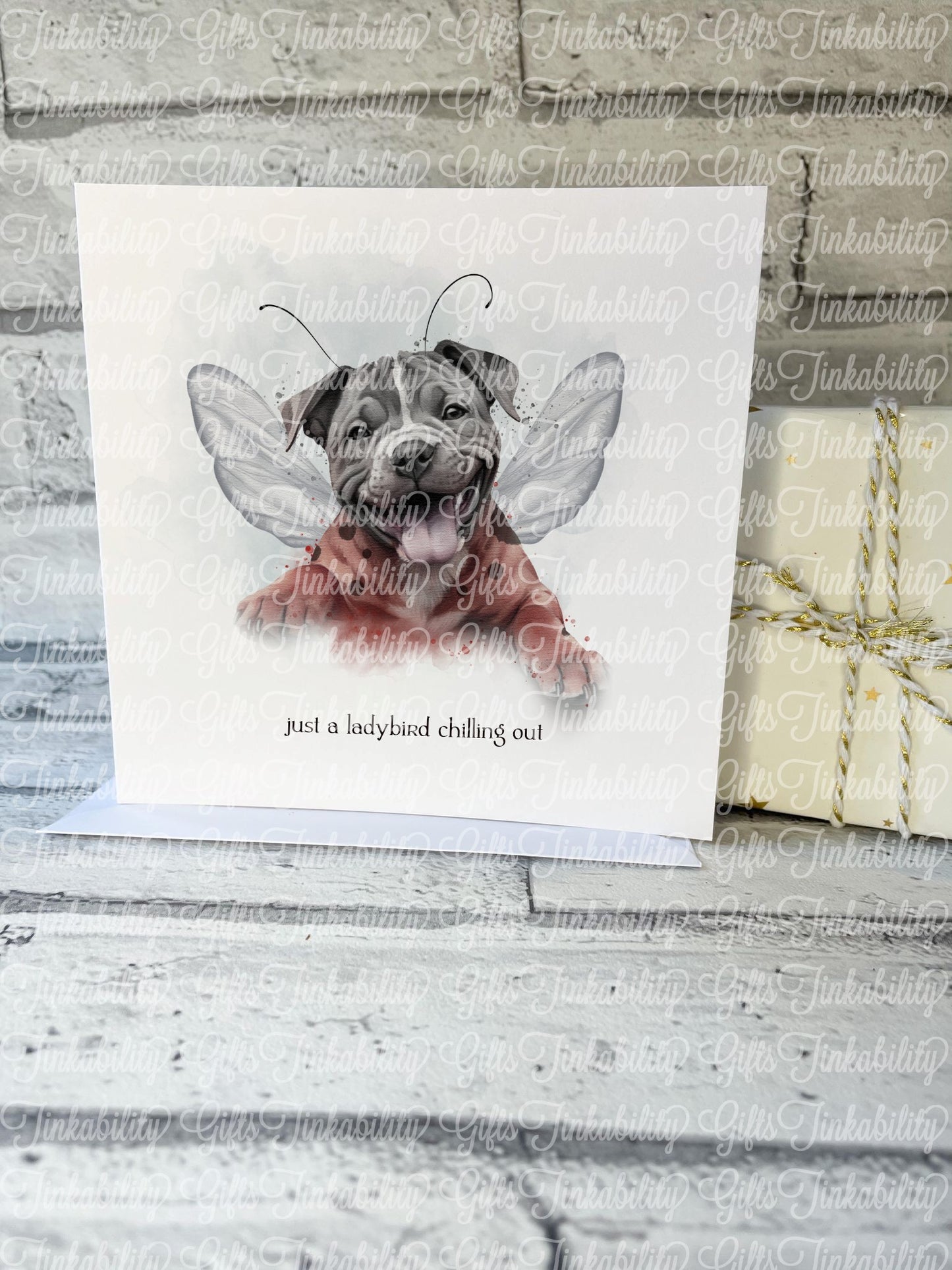 XL Bully Ladybird Card