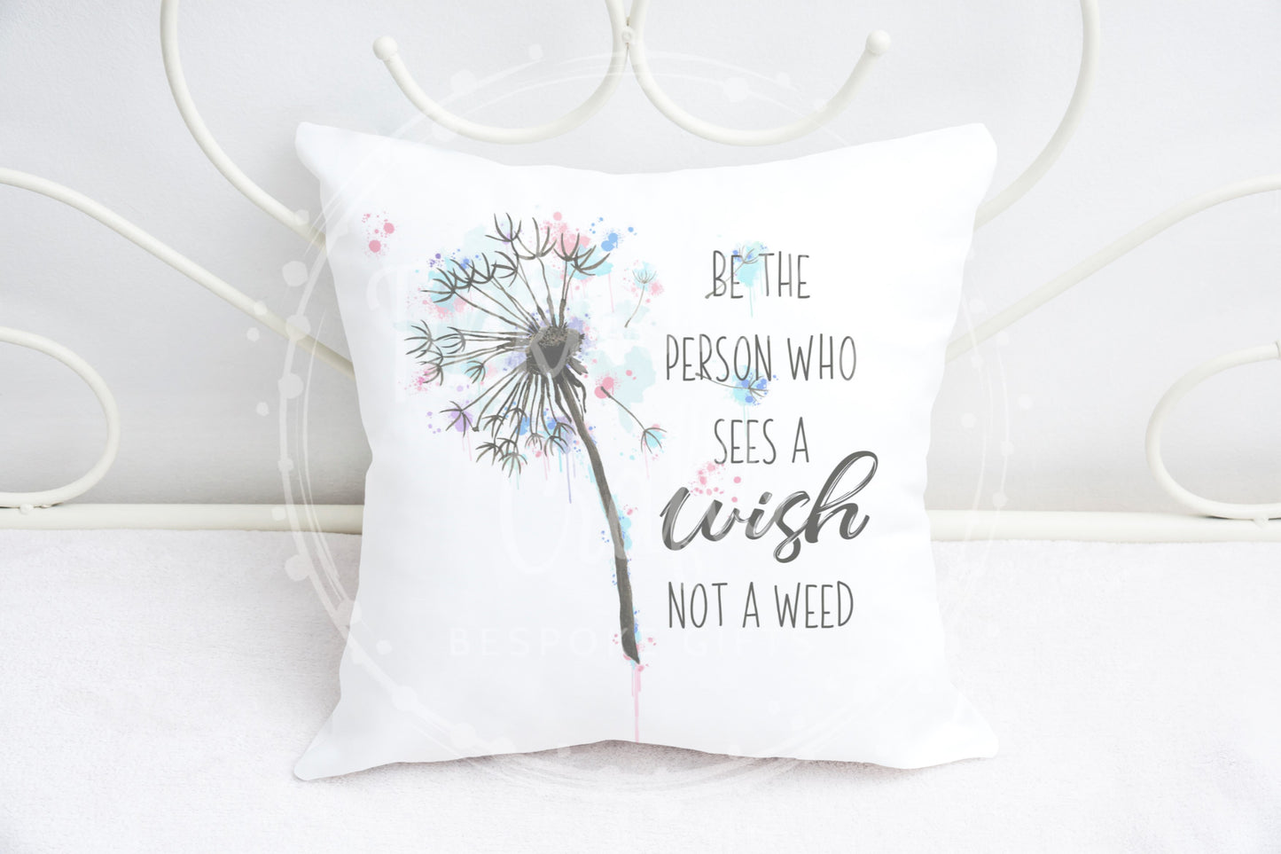 Decorative make a wish cushion - Multi