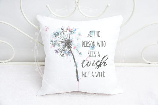 Decorative make a wish cushion - Multi