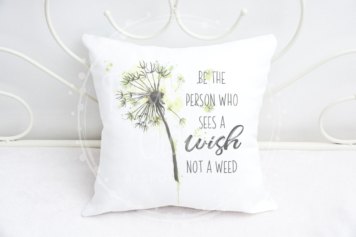 Decorative make a wish cushion - Multi