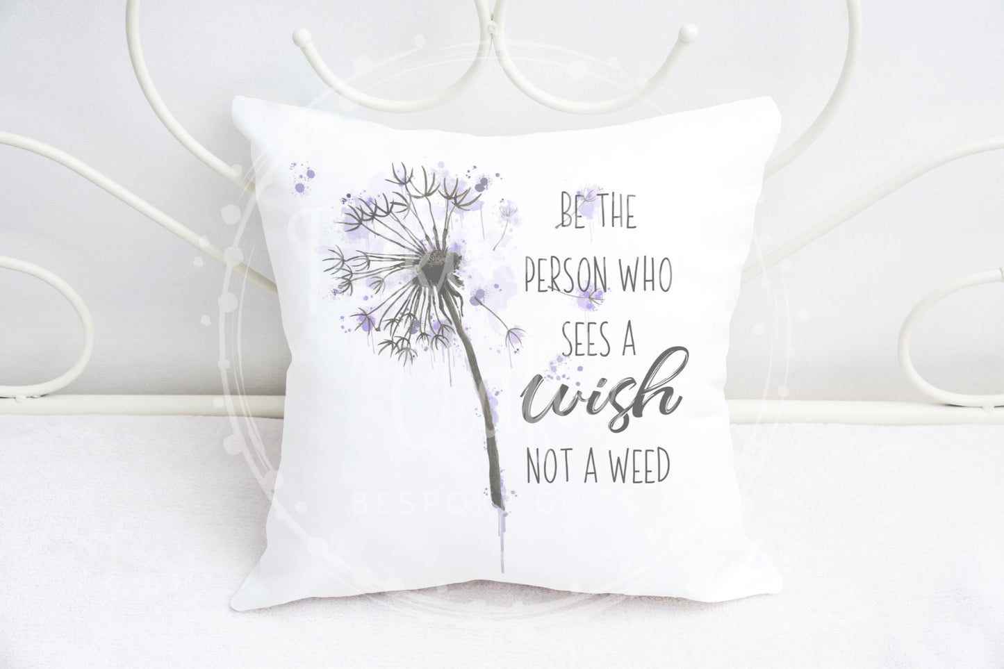 Decorative make a wish cushion - Multi