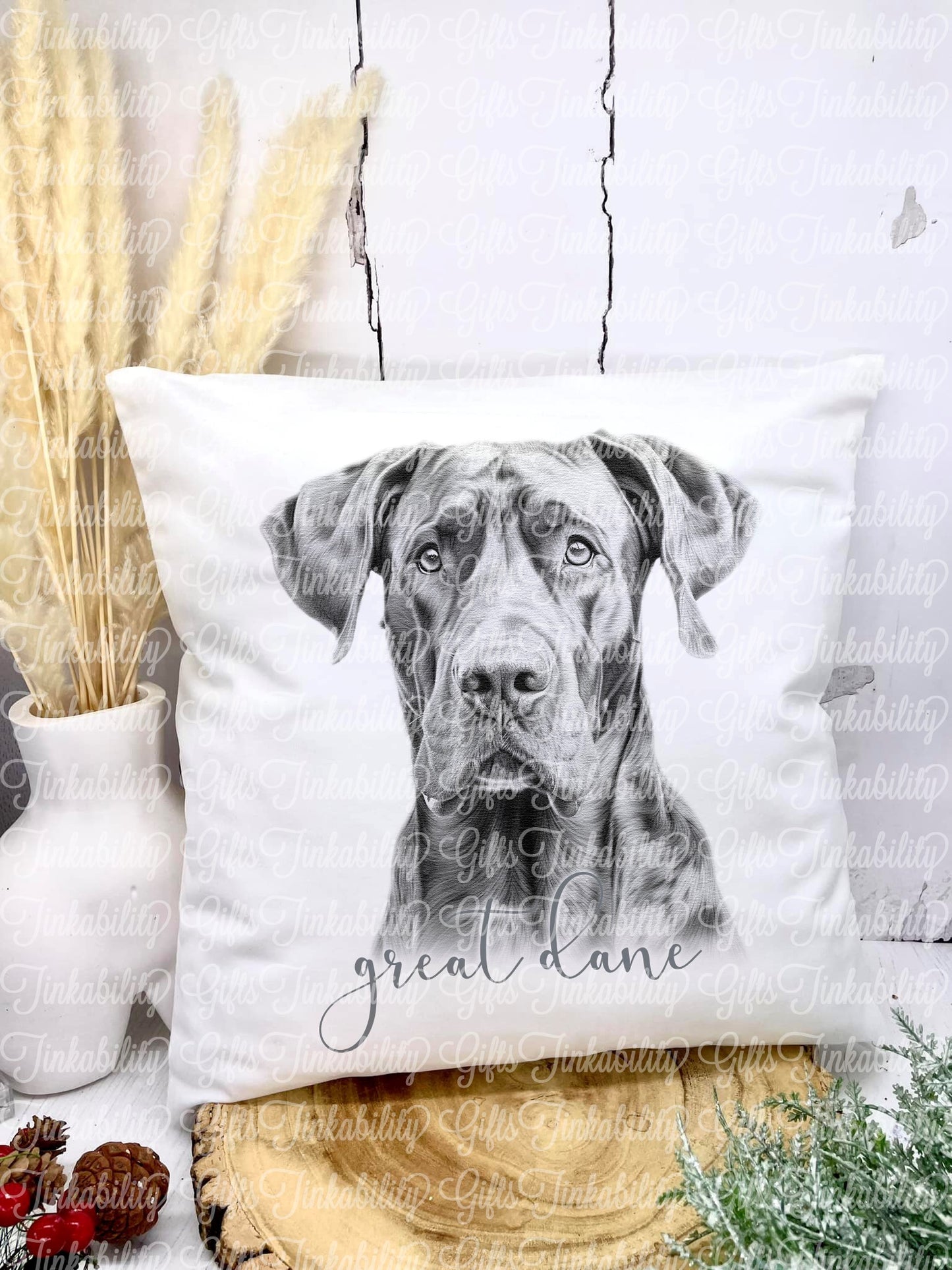 Sketchy Dog Cushions