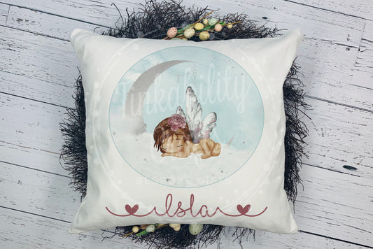 Personalised Baby fairy Cushion