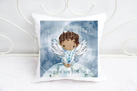 Twinkle Twinkle Fairy Personalized Cushion - Personalized Cushion - Personalized Gift - Gifts for New Babies