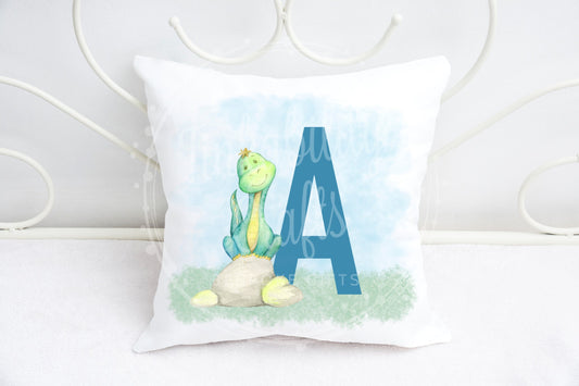 Dinosaur alphabet cushion A-Z