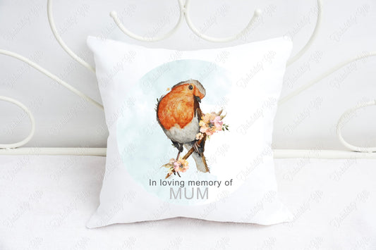 Christmas Robin Cushion