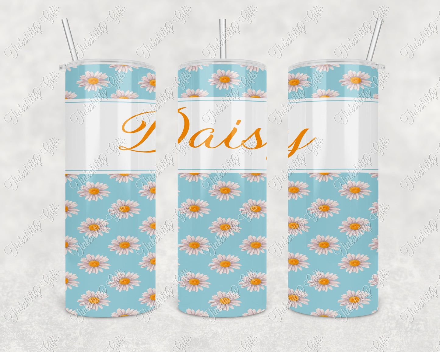 Personalised Daisy Insulated Tumbler