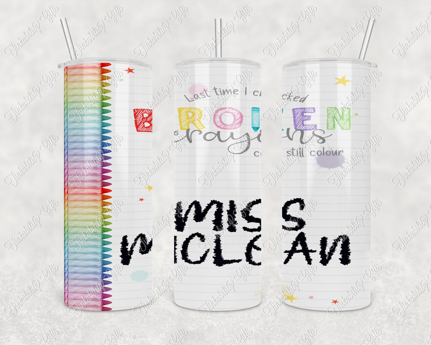 Broken Crayons Insulated Tumbler