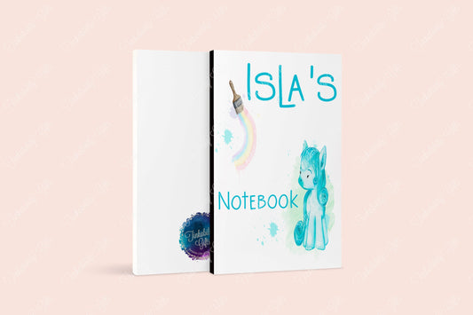 Blue Pony Notebook