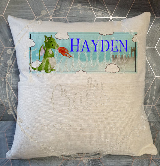 Dragon Pocket Cushion