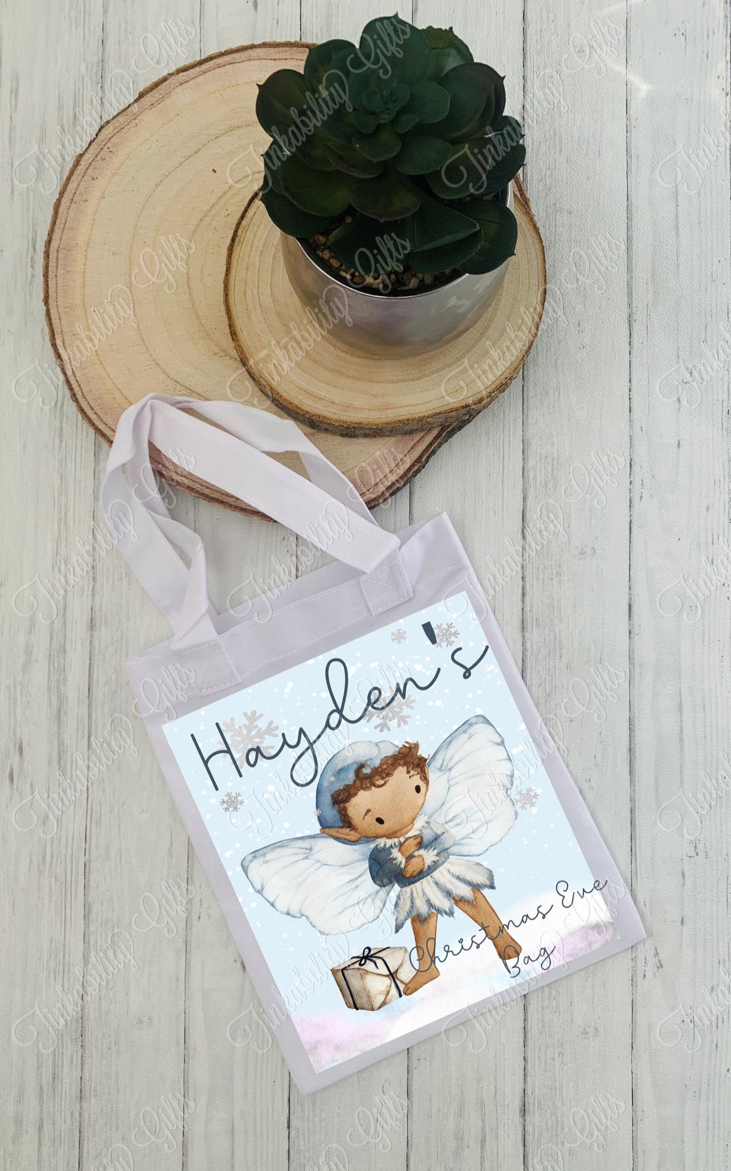 Boy Blue Fairy Tote Bag