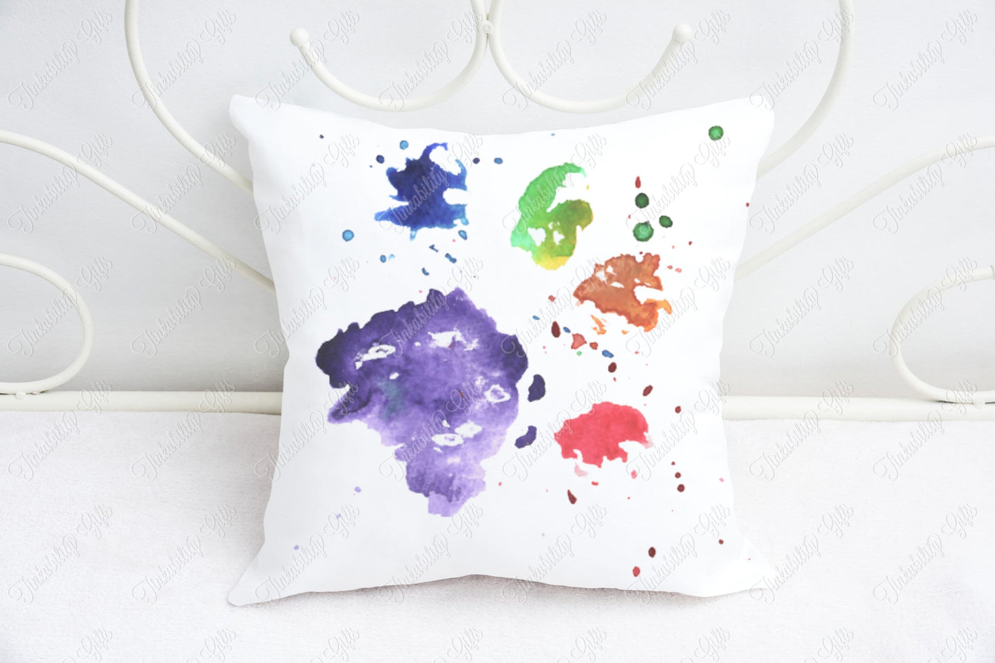 Personalised Paw Print Plush Cushion, Personalised Gift, Gifts for Birthdays, Gifts for Kids, Birthday Gifts, Custom made Cushion