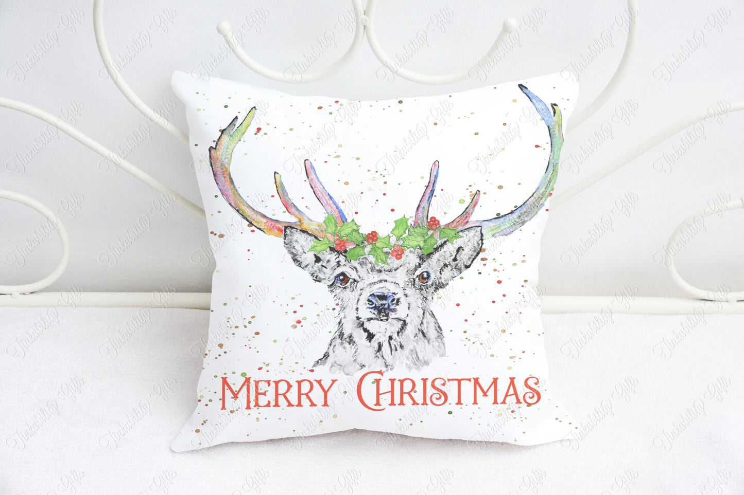 Personalised Stag Plush Cushion, Personalised Gift, Gifts for Birthdays, Gifts for Kids, Birthday Gifts, Custom made Cushion