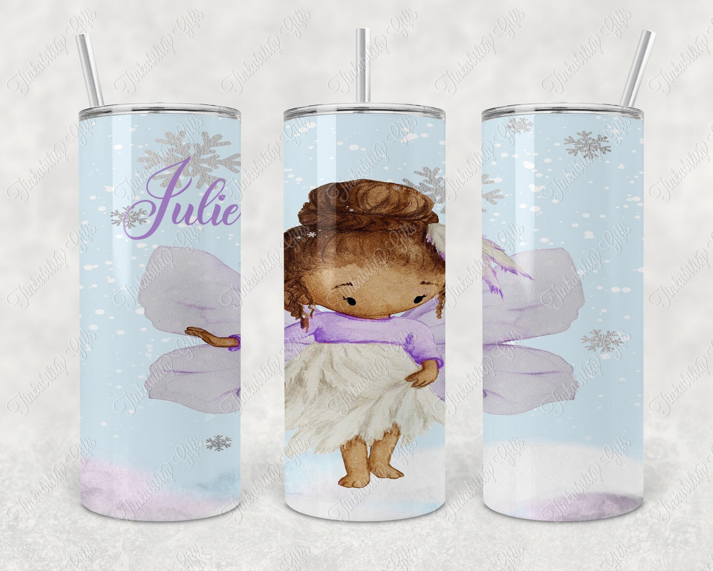 Personalised Purple Fairy Insulated Tumbler, Personalised Gift, Gifts for Kids, Gifts for Birthdays, Gifts for Christmas