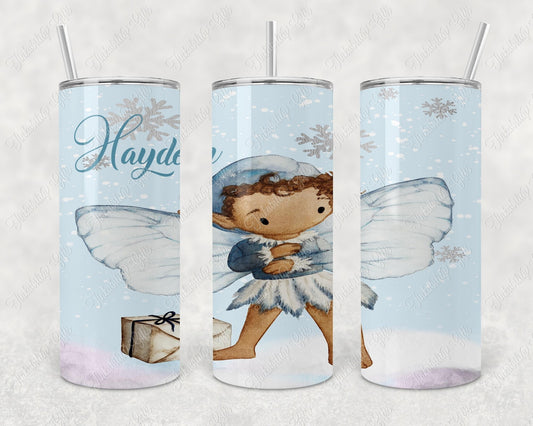 Personalised Blue Fairy Insulated Tumbler