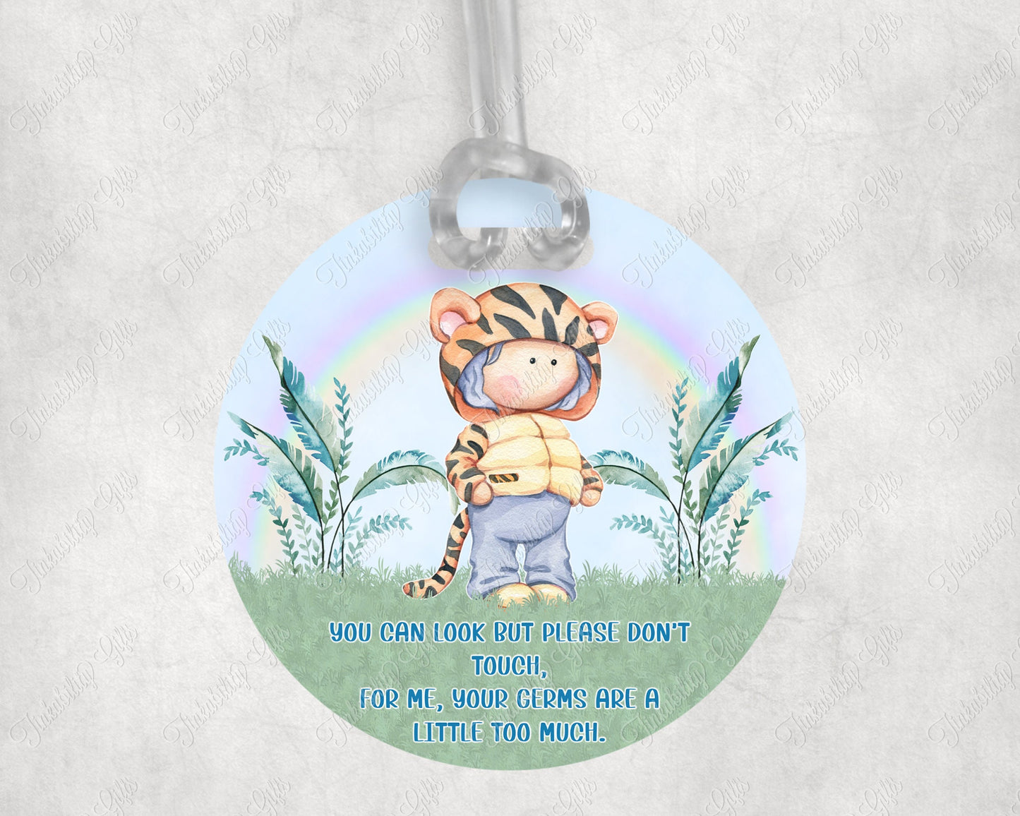 Tiger Doll Germ Tag