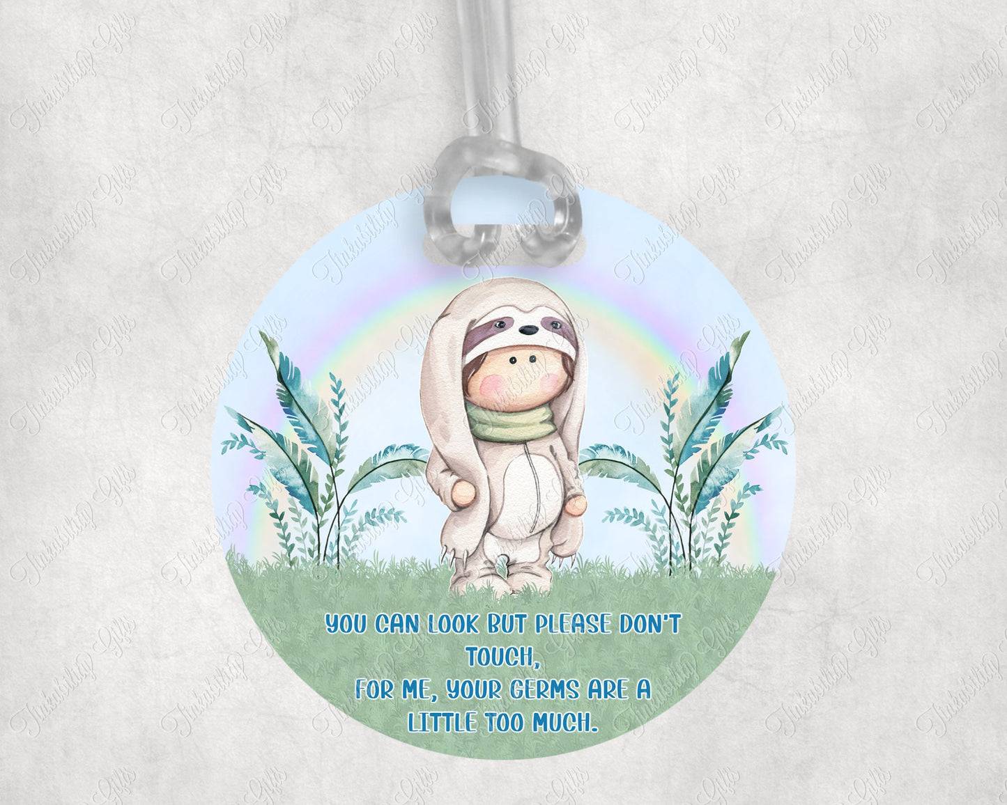 Sloth Germ Tag