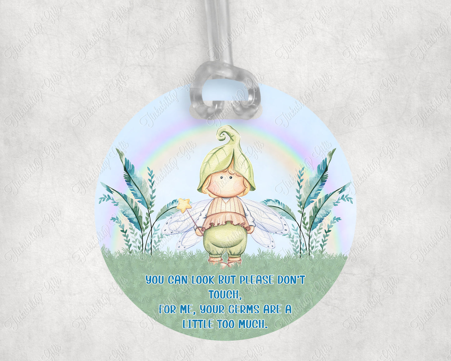 Fairy Doll Germ Tag