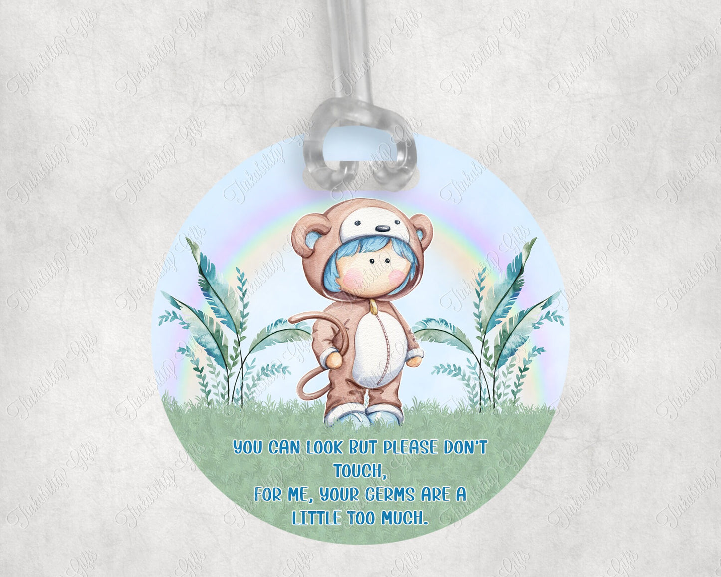 Monkey Germ Tag