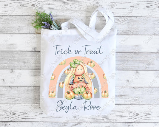 Cute Pumpkin Tote Bag