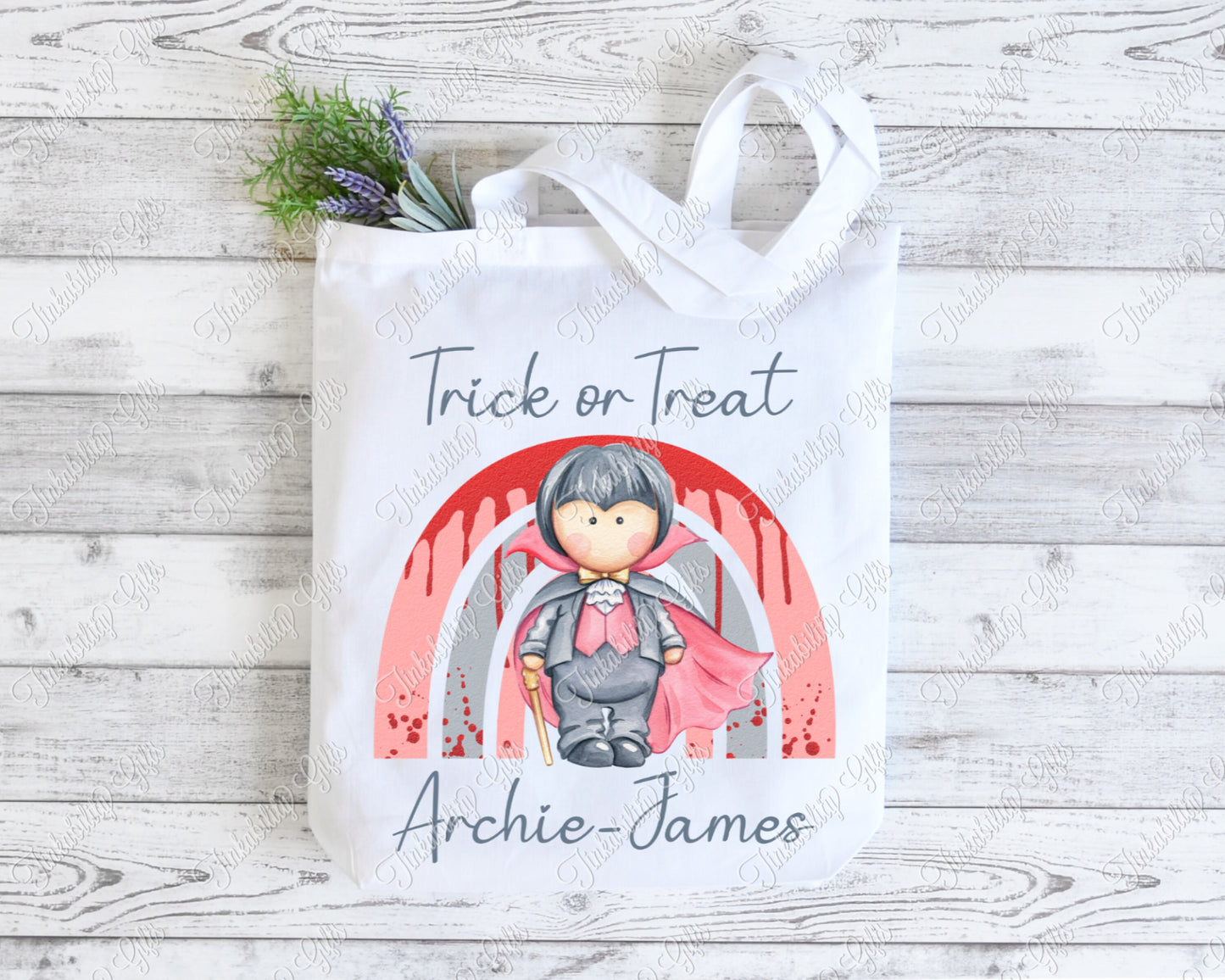 Cute Vampire Tote Bag