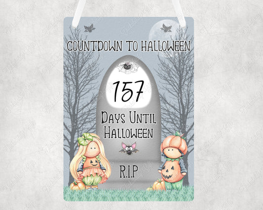 Halloween Countdown Board