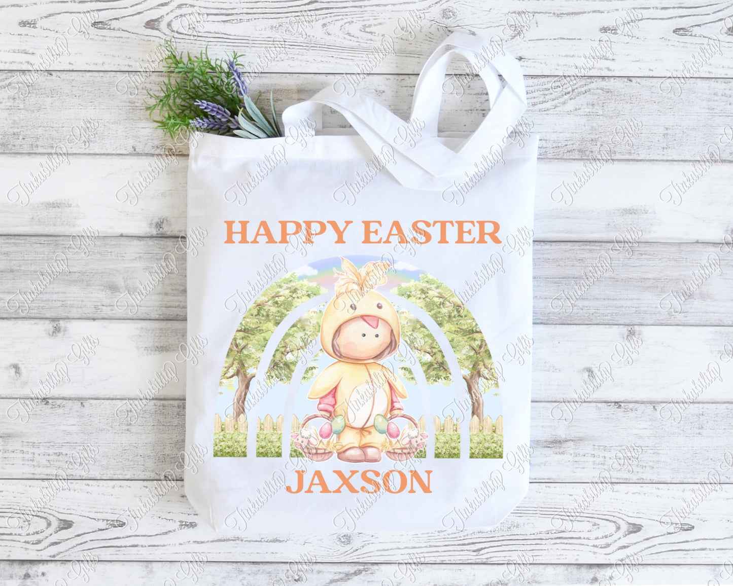 Cute Easter Chick Tote Bag