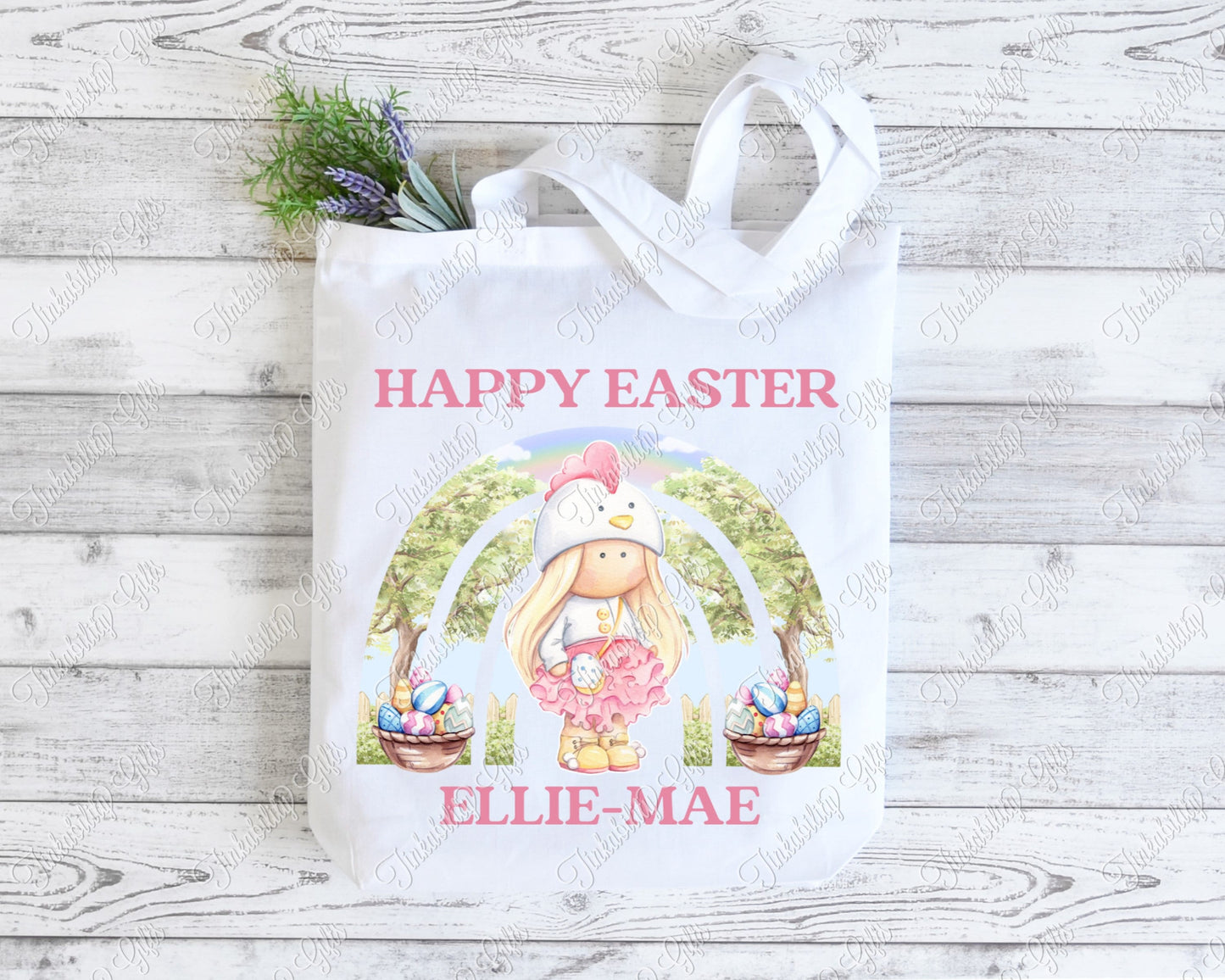 Cute Easter Chick Tote Bag