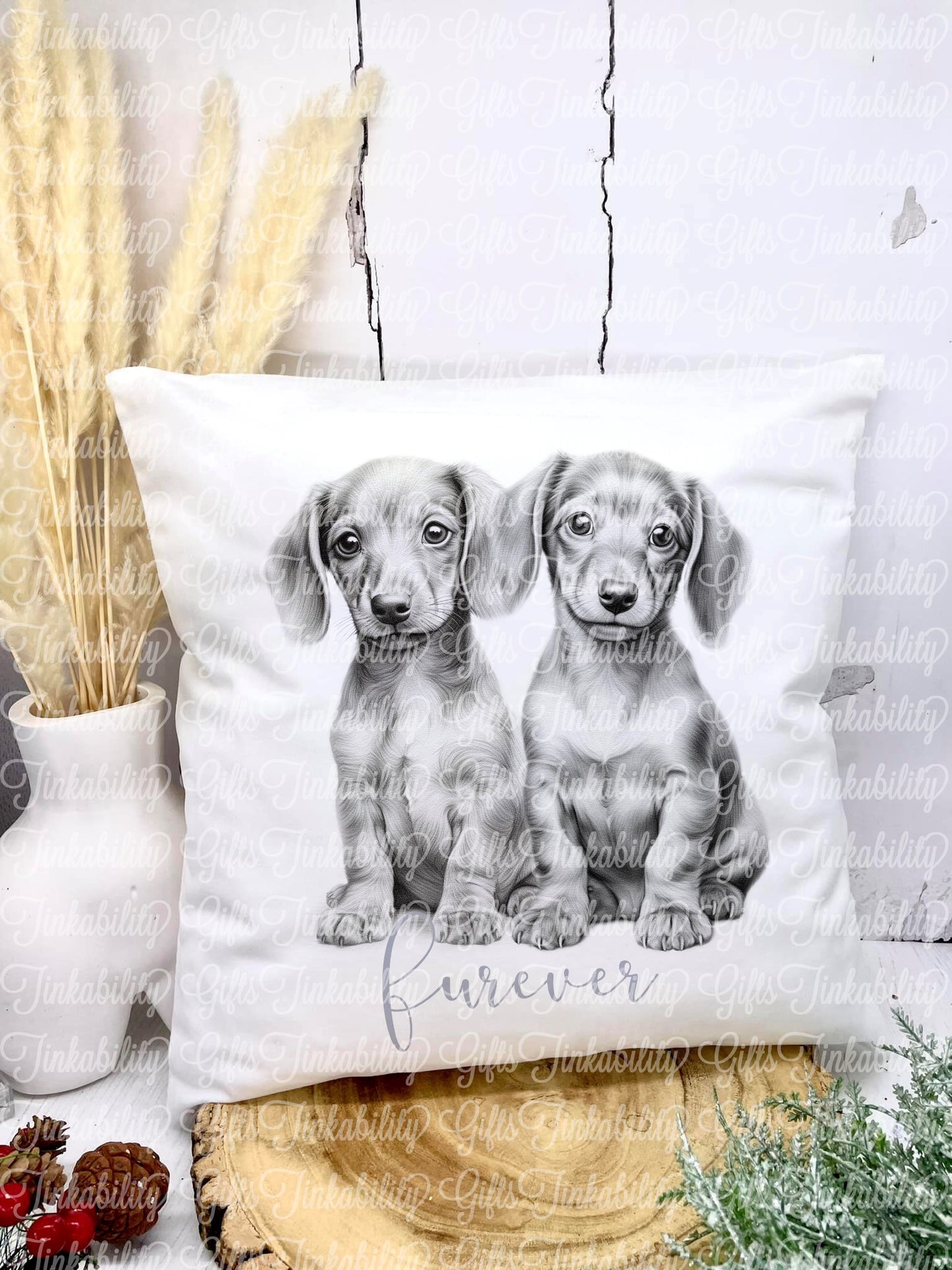 Sketchy Dog Cushions