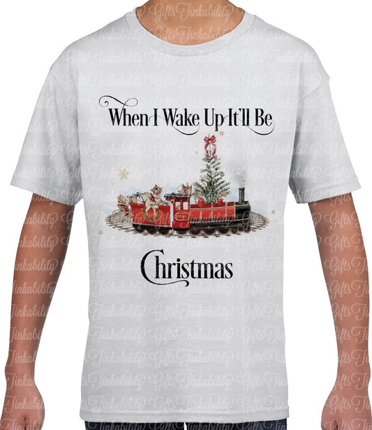 Santa's Train Family Christmas Pyjamas