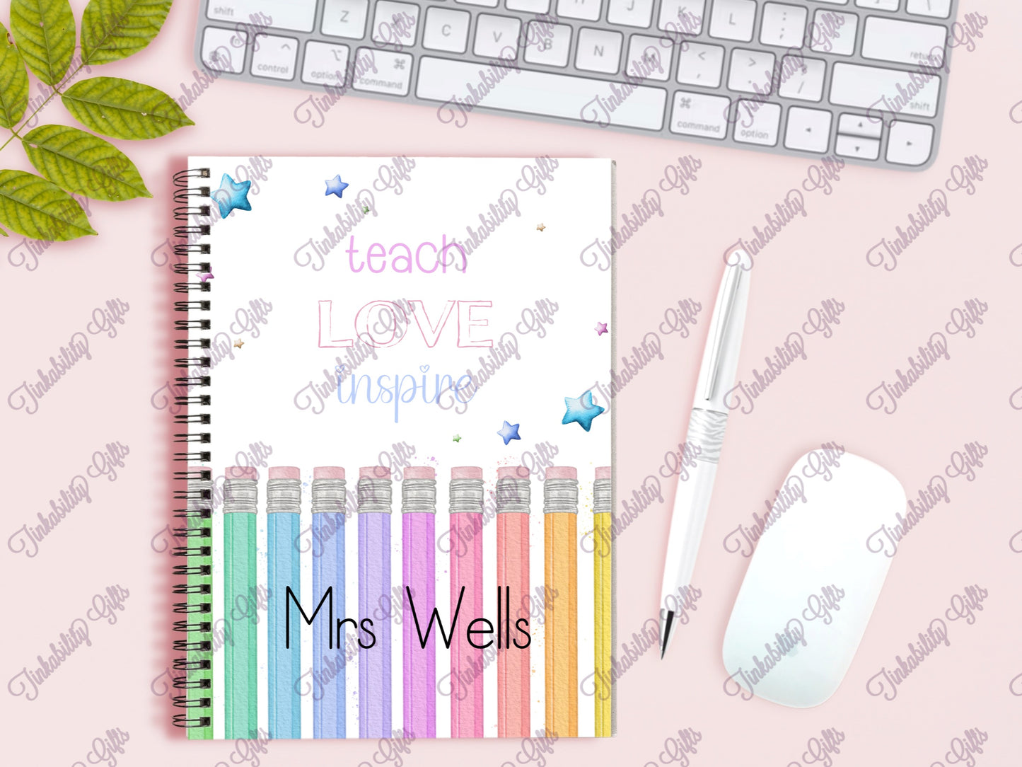 Teachers Pencils Notebook