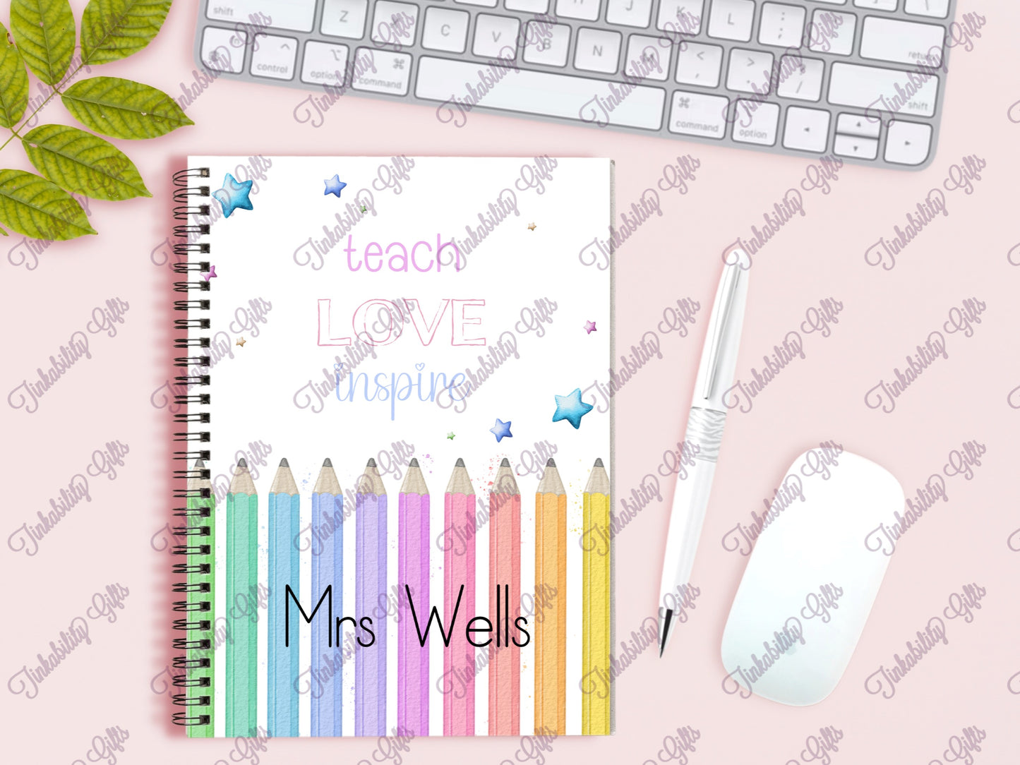 Teachers Pencils Notebook