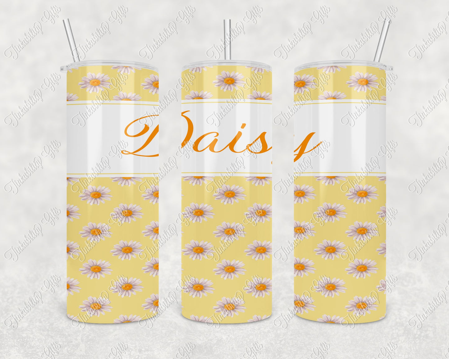 Personalised Daisy Insulated Tumbler